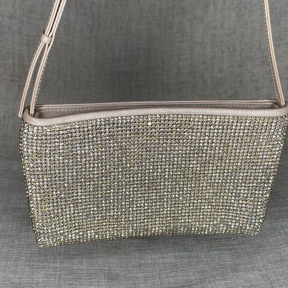 Swarovski Handbags - Very Rare Swarovski Crystal Mesh Bag